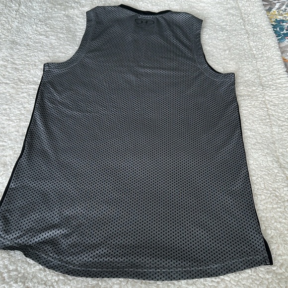Mens Under Armour Locker Tank Top Sleeveless T-Shirt - Picture 6 of 12
